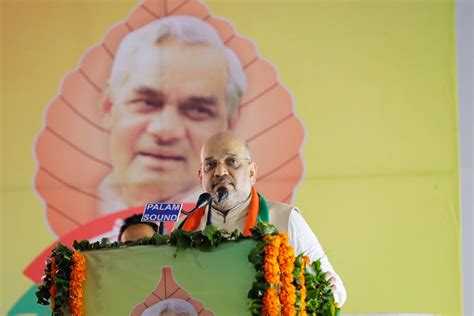 Photographs Bjp National President Shri Amit Shah Addressing Pradesh