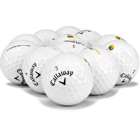 Callaway Golf 2020 Chrome Soft X Ls Logo Overrun Golf Balls