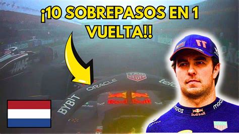 LO QUE NO RECORDABAS Cuando CHECO PÉREZ Pasó De P14 a P1 En Una Vuelta