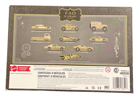 Hot Wheels FAO Schwarz Gold Series pack купить за Hot Wheels Club Russia