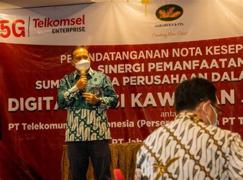 Wujudkan Digitalisasi Di Kawasan Jababeka Telkom Telkomsel Dan