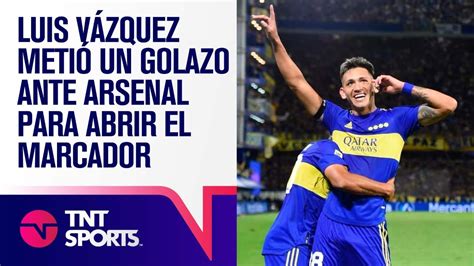 GOLAZO de BOCA VÁZQUEZ sacó un TREMENDO DERECHAZO para abrir el