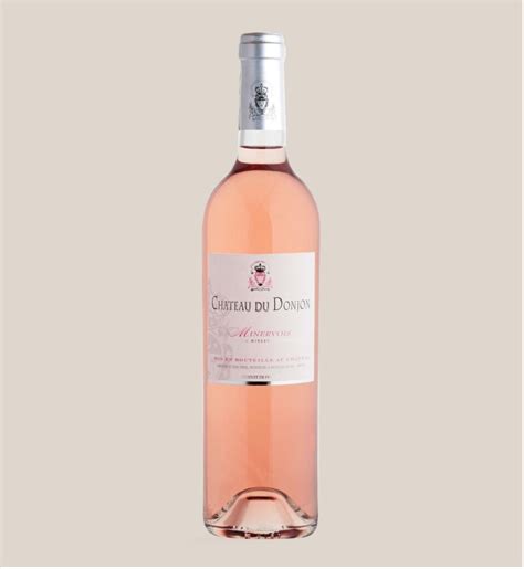 Château du Donjon Rosé AOP Minervois Paul Herpe grands vins en