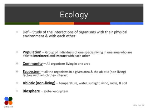 Ppt Population Ecology Powerpoint Presentation Free Download Id 2647599