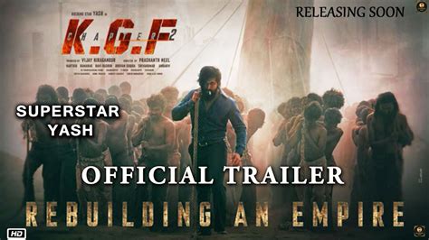 Kgf Chapter 2 Hindi Official Trailer Out Soon Rocking Star Yash