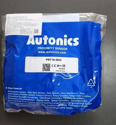 Autonics PRT18 5DO Proximity Sensor At 650 Piece Proximity Sensor