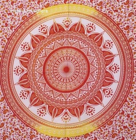 Tapestries Multicolor Mandala Cotton Tapestry For Decoration At Rs 70