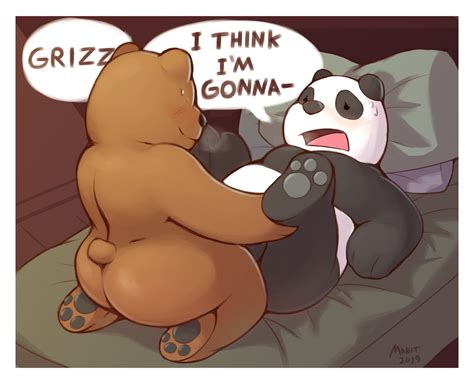 Rule 34 Ass Black Pawpads Blush Bodily Fluids Brown Bear Cartoon Network Duo Giant Panda