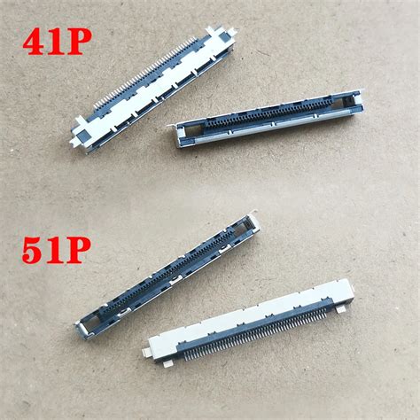 10pcs LVDS Cable Socket Connector 4K LCD Screen Cable Interface 0 5