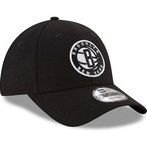 Gorra Curva Negra Ajustable Forty The League De Brooklyn Nets Nba De