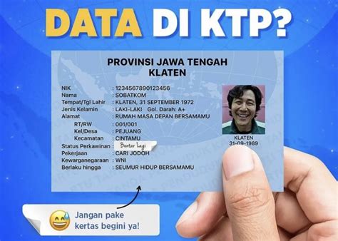 Mau Ganti Data Di KTP Begini Caranya LIDIK ID