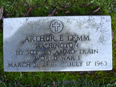 Arthur Ernest Lemm 1896 1963 Find A Grave Memorial