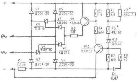 Выпрямитель-регулятор напряжения