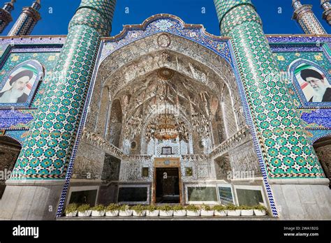 Vaulted Ceiling Of The Porch In Imamzadeh Mohammed Helal Shrine