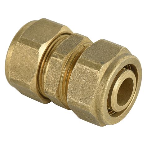 Plumbing Water Gas Pipe Compression Fittings Straight Nipple Double