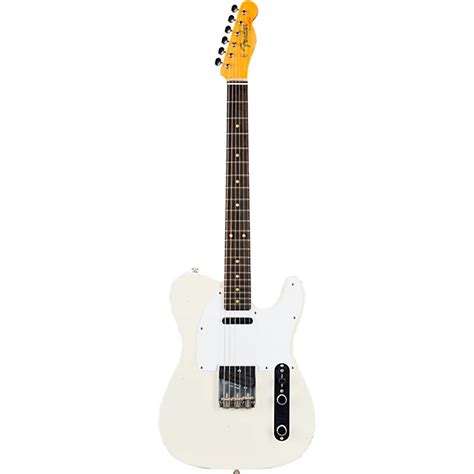 Fender Custom Shop Jimmy Page Signature Telecaster Electric Guitar White Blonde Guitar Center