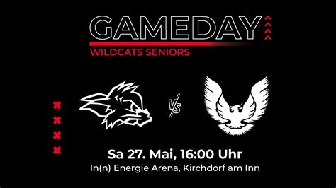 Wildcats Starten Am Dultsamstag Im Doppelpack Kirchdorf Wildcats