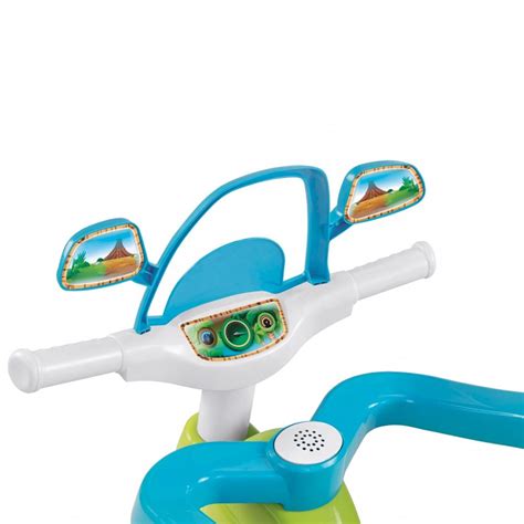 Triciclo Passeio Velotrol Infantil Tico Tico Dino Azul Compre Agora