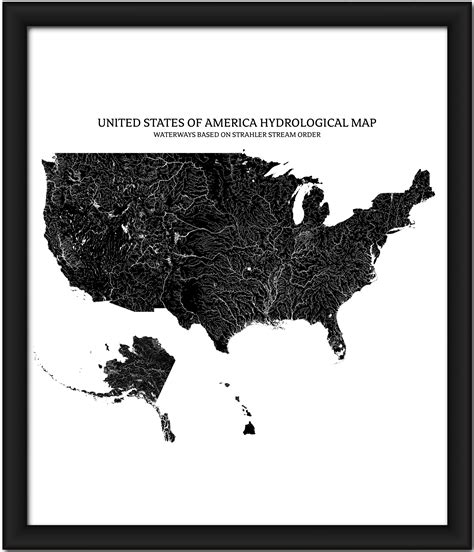 map of united states rivers