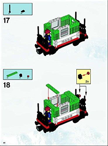 INSTRUCTION MANUALS for Lego 9v Train Set #10173 "HOLIDAY TRAIN" - Buy ...