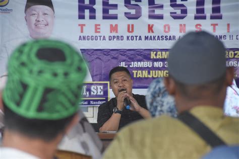 Bansos Dan Pelebaran Tpu Jadi Curhatan Warga Ke Ari Ashari Ilham