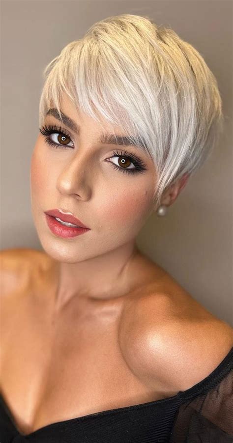 Blonde Pixie Hairstyles