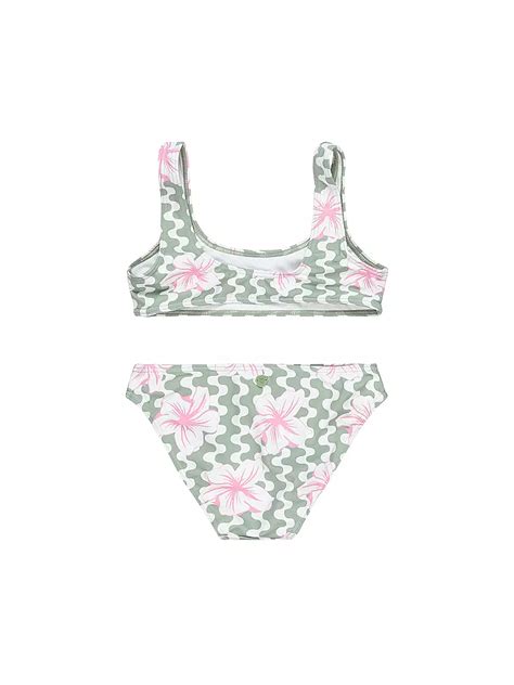 ROXY Mädchen Bikini Party Waves Bralette Set bunt