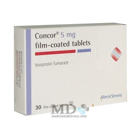 Concor Tablets 5mg 30 Buy Online On