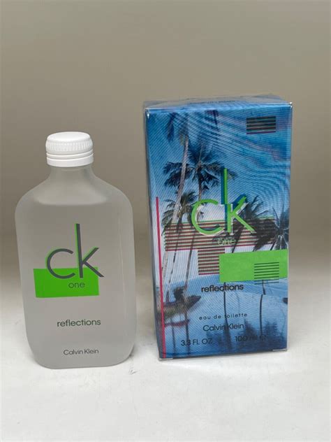 Ck One Reflections Eau De Toilette Cologne 100ml 3 3oz Sealed Summer 2023 3359 Ebay