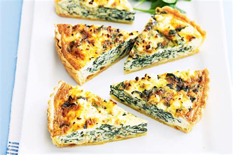 Spinach And Ricotta Mini Quiches