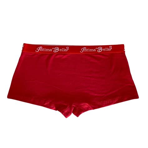 INTIMA BELLE REF 022 CALCINHA BOXER ALGODÃO Lingerie Vendas