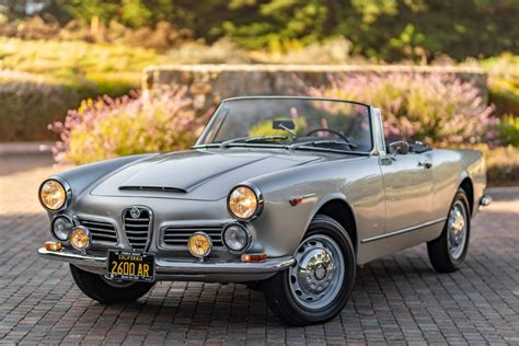 1964 Alfa Romeo 2600 Spider For Sale On Bat Auctions Sold For