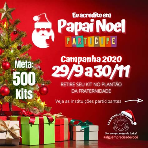 Campanha De Natal 2020 Fraternidade Do Amor