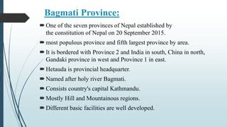 Bagmati province | PPT | Free Download