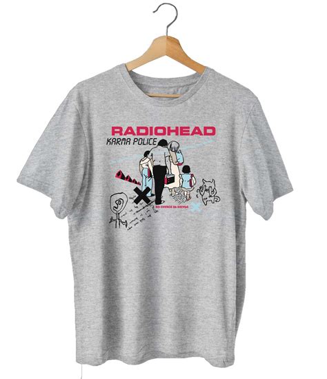 Camiseta Karma Police Radiohead Masculino