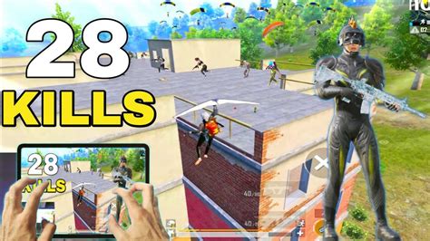 28 KILLS SOLO VS SQUAD FASTEST GAMEPLAY WITH HANDCAM BGMI PUBG MOBILE