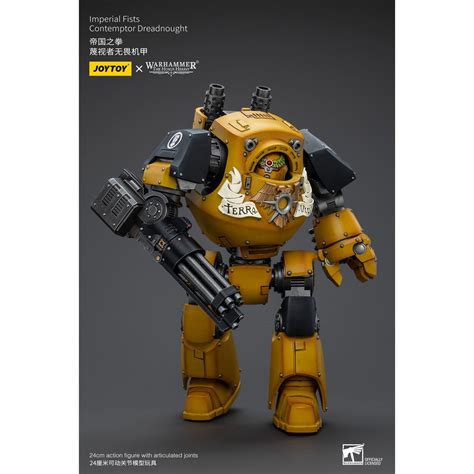 Joy Toy Warhammer 40,000 Imperial Fists Contemptor Dreadnought 1:18 ...