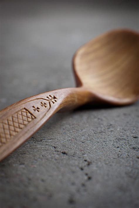 Wooden Spoon Carved In Swedish Apple Tree By Wille Sundqvist Photo