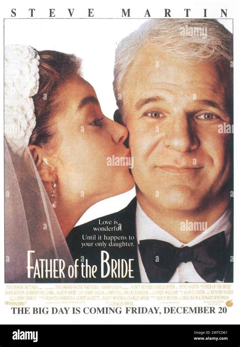 1991 Father Of The Bride Film Release Poster Dir Charles Shyer