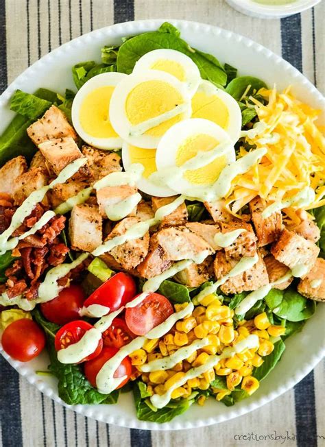 Love Chick Fil As Chicken Cobb Salad Learn How To Make Your Own Version At Home With This