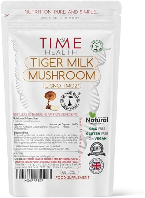 Time Health Tiger Milk Mushroom Lignosus Rhinocerus Clinically