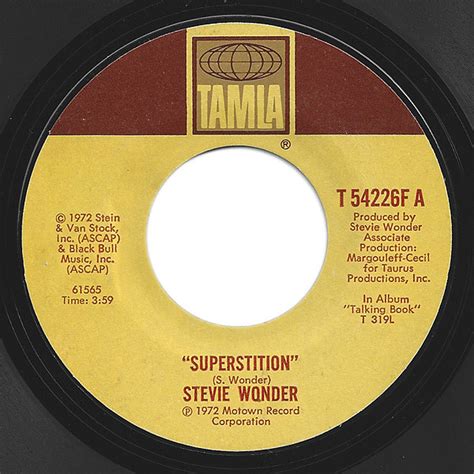 Stevie Wonder – Superstition – Vinyl (7", 45 RPM + 3 more), 1972 ...