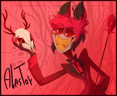 Alastor Fan Art Vivziepop by SiliciaArt on DeviantArt