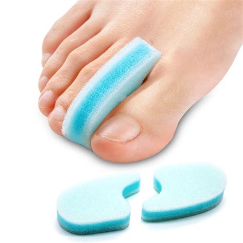 Sumiwish Foam Toe Separators Pack Breathable Toe Spacers For Corns