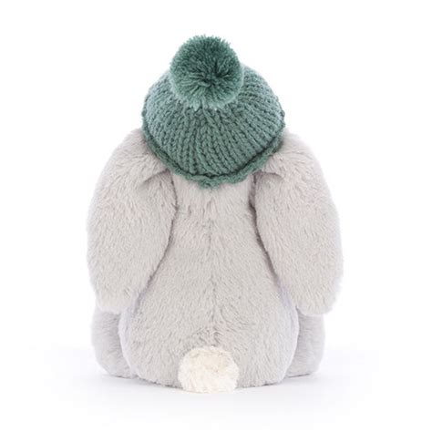 Jellycat Bashful Silver Toasty Bunny Small Authorized Dealer In