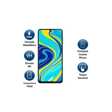 Película Vidro Temperado Xiaomi Redmi Note 9s