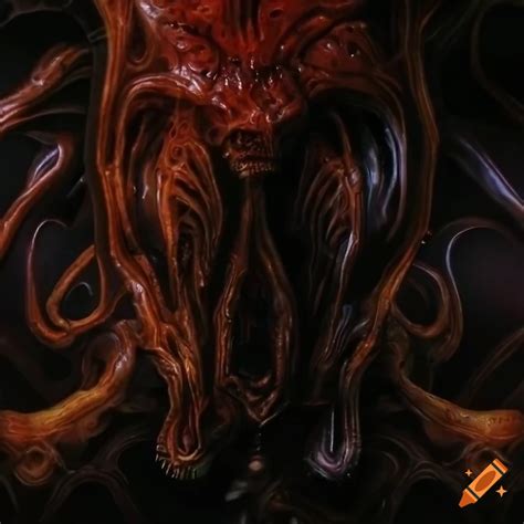 H R Giger Inspired D Metroid Game With Creepy Alien Creatures On Craiyon