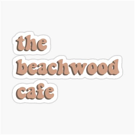 The Beachwood Cafe Harry Styles Inspired Sticker Sticker For Sale By