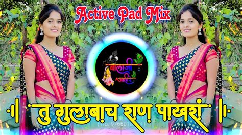 तु लावण्यात खान पाखरा तु दिसायला छान Tu Lavnyachi Khan Pakhara Active Pad Mix Dj Balaji Jahire