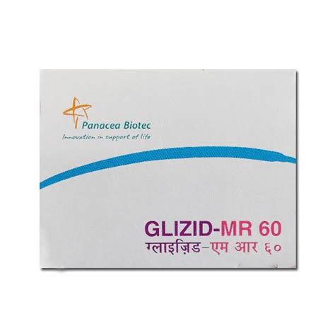 Buy Glizid MR 60 Mg Tablet 10 Tab Online At Best Price In India